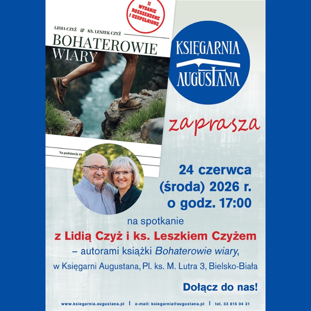 Spotkanie z Lidią Czyż i ks. Leszkiem Czyżem