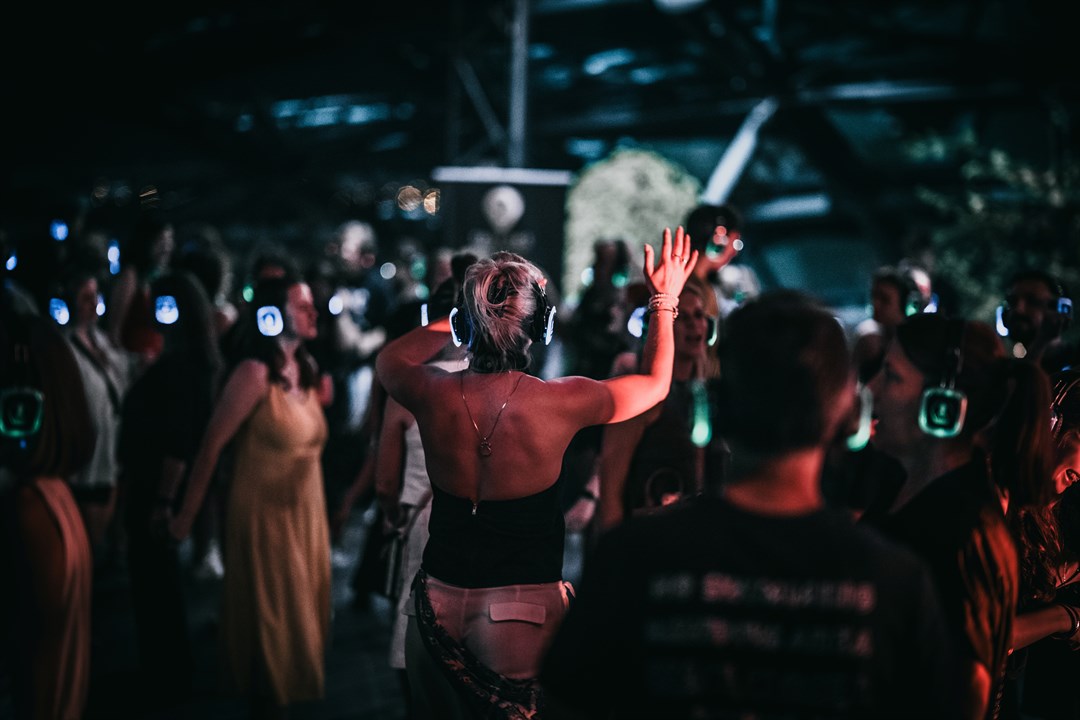 Silent disco na dachu