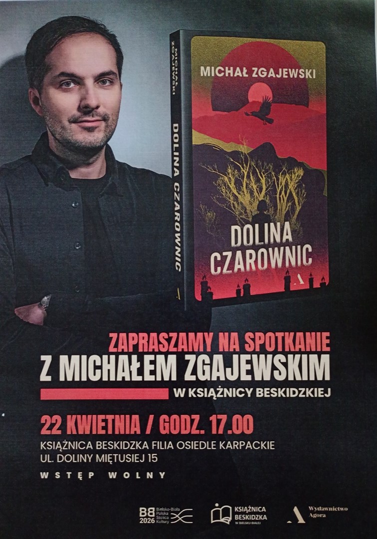 Spotkanie autorskie z panem Michałem Zgajewskim