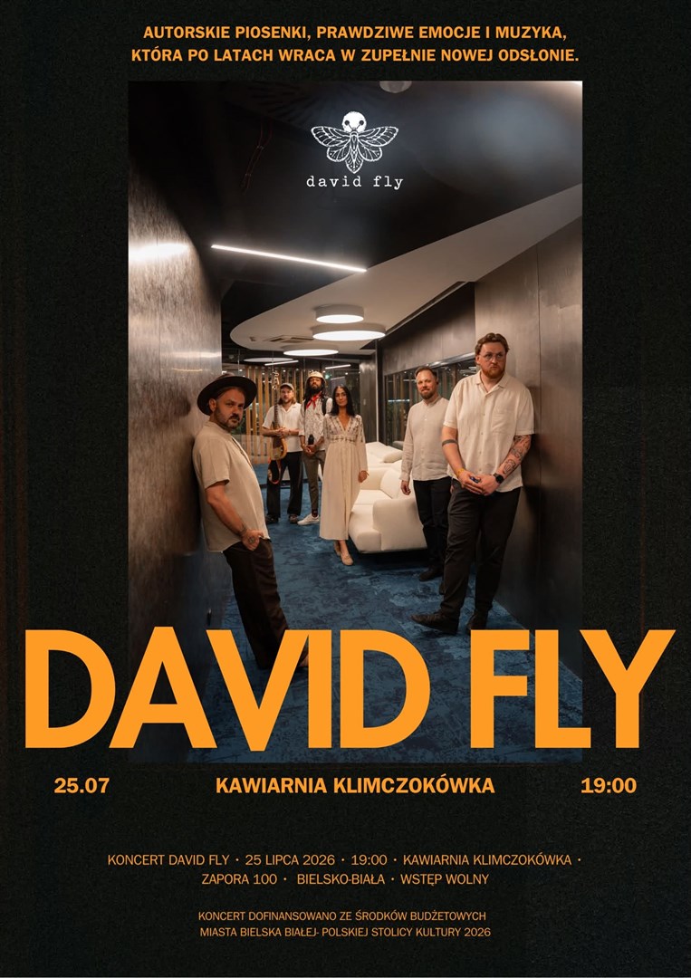 Koncert DAVID FLY w Kawiarni Klimczokówka