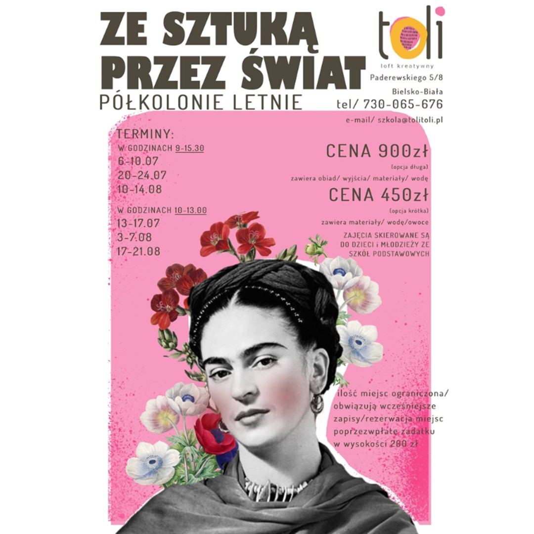 Ze sztuką przez świat | Półkolonie letnie