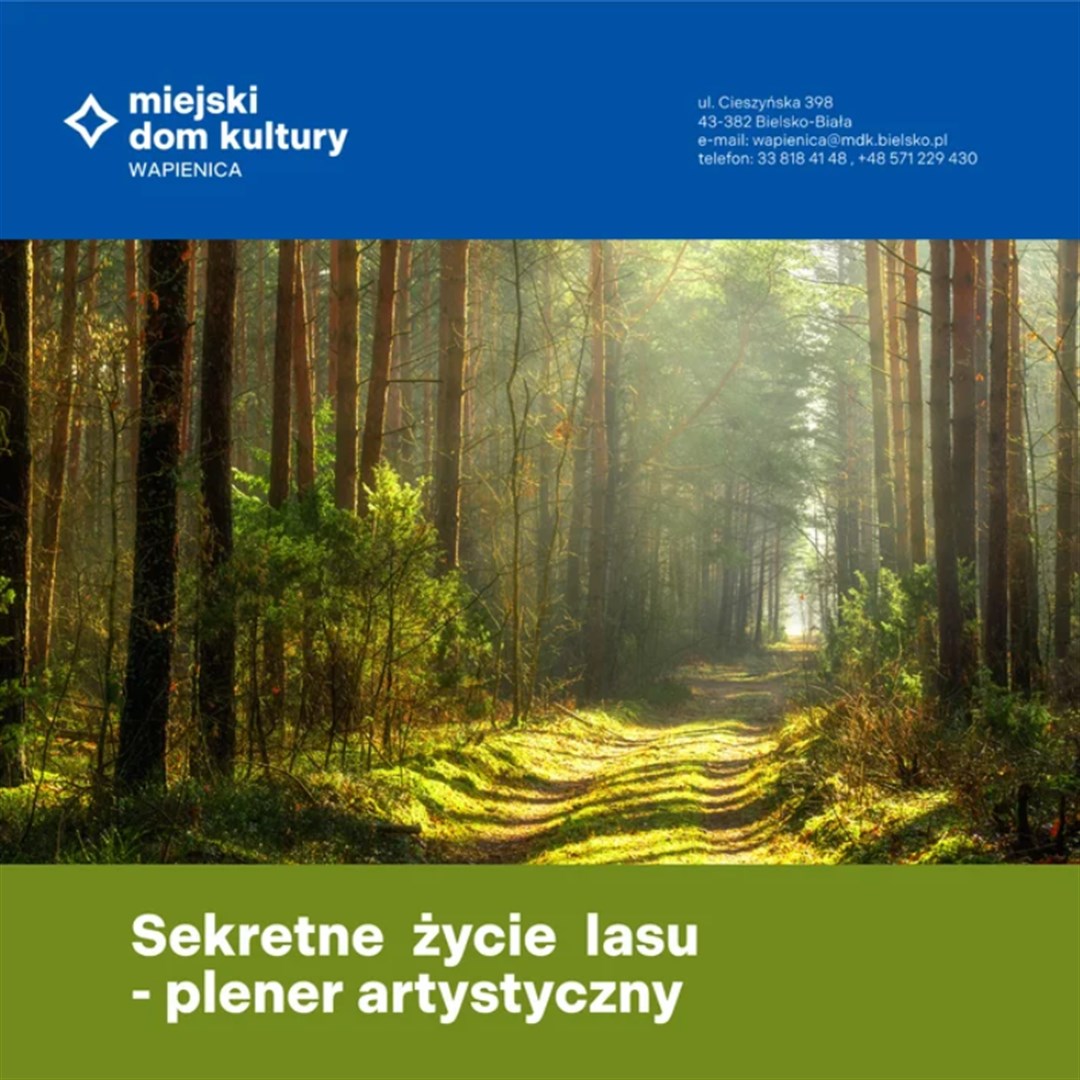 Sekretne życie lasu - plener artystyczny