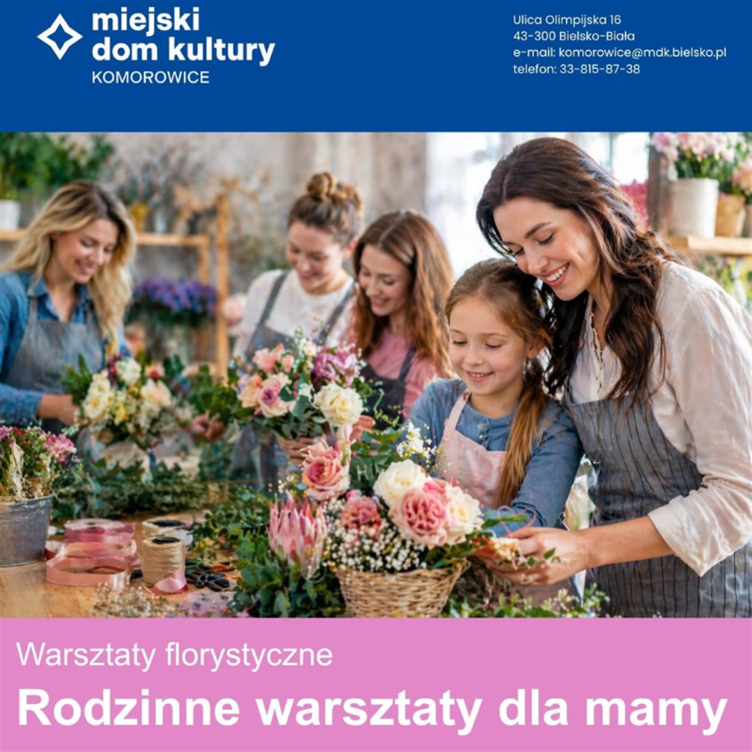 Rodzinne warsztaty florystyczne dla mamy