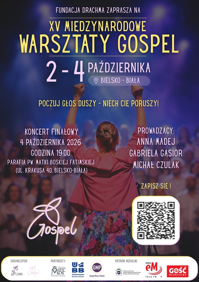 Koncert finałowy XV Międzynarodowych Warsztatów Gospel