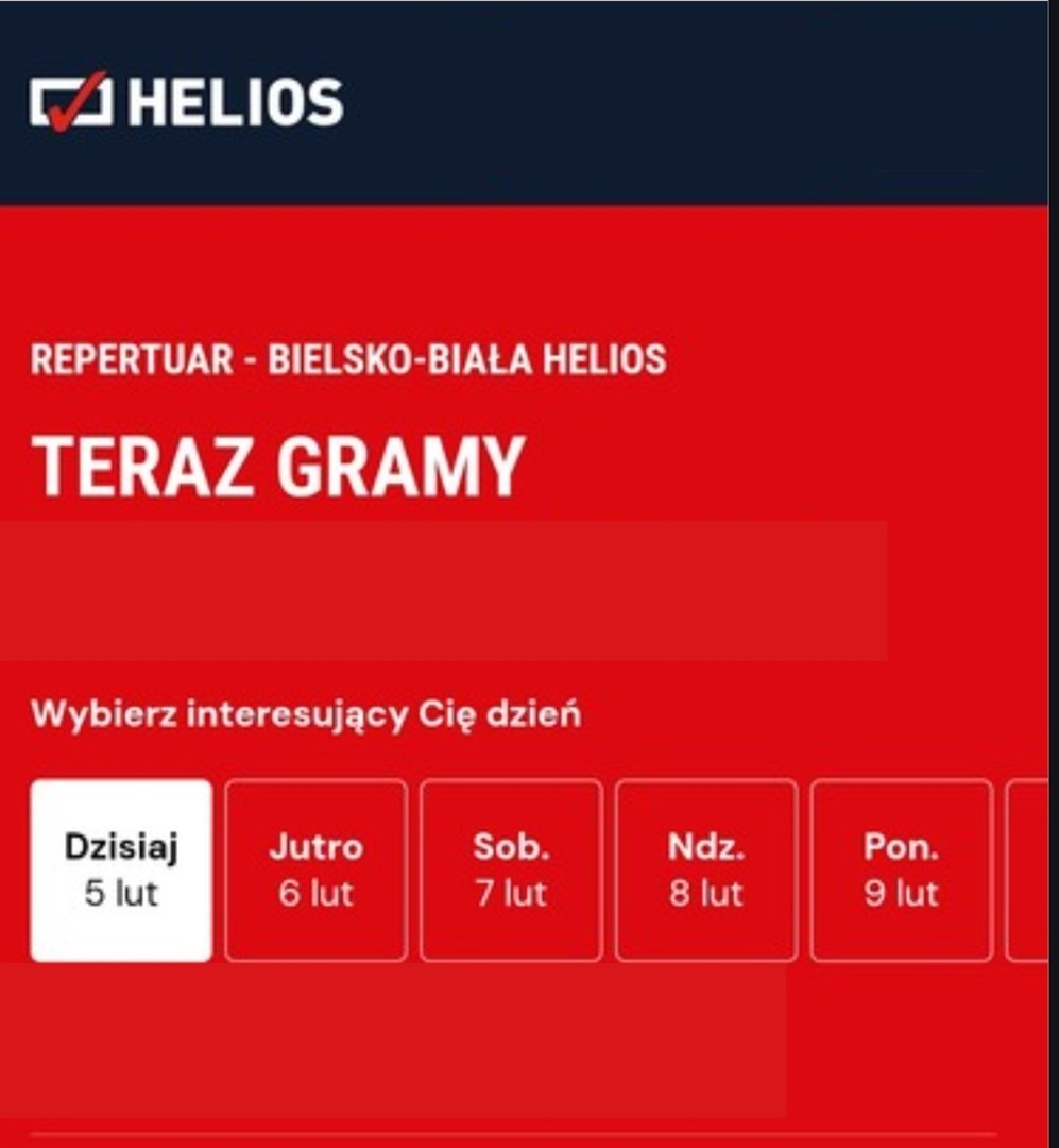 Kino Helios | repertuar