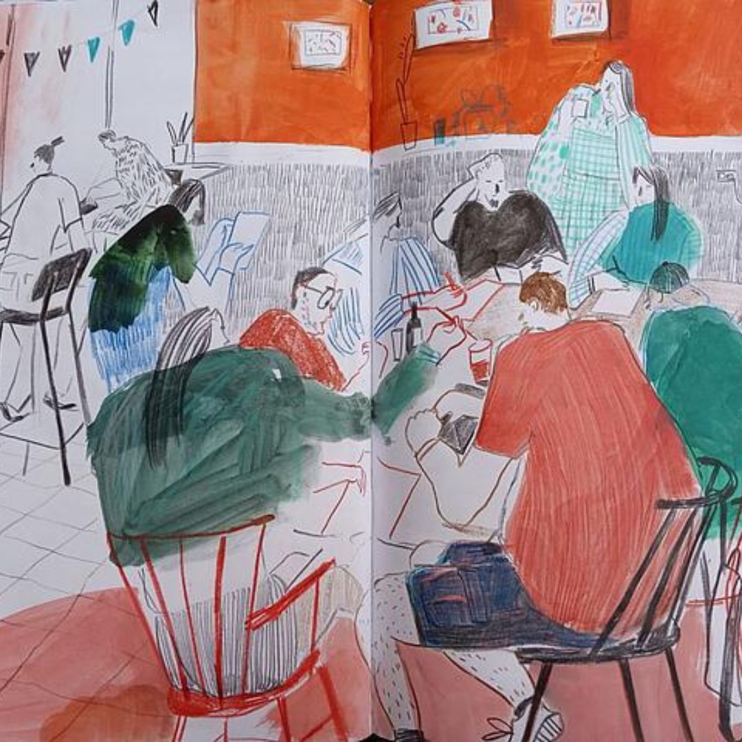 One Coffee One Sketch