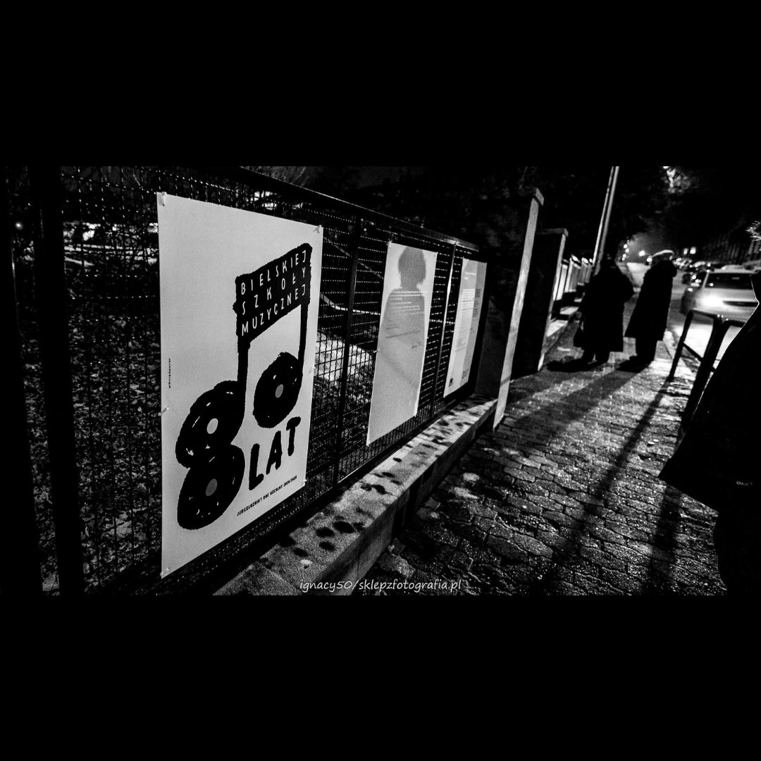 80 lat Bielskiej Szkoły Muzycznej | wystawa plenerowa