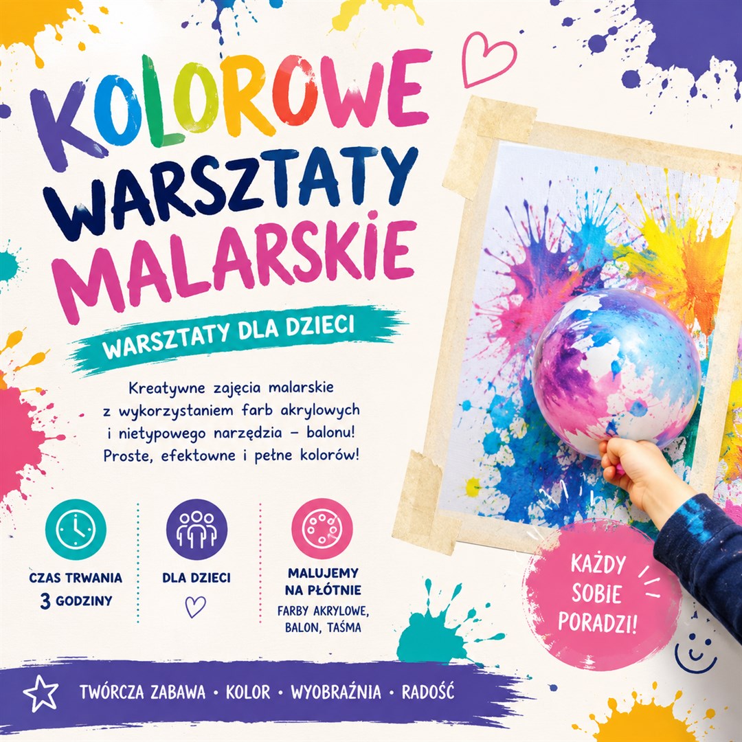 Kolorowe Warsztaty Malarskie