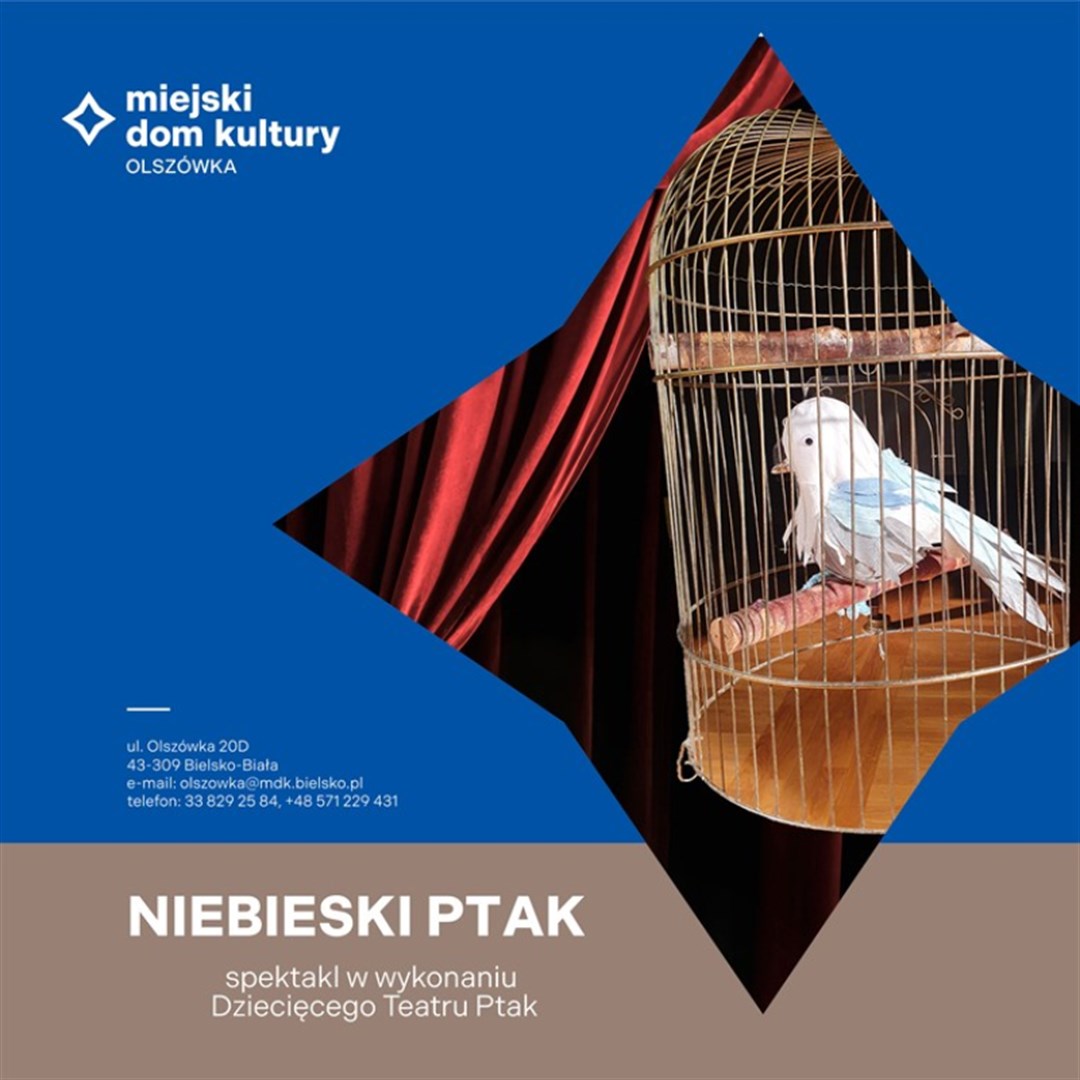 Niebieski Ptak — spektakl w wykonaniu Dziecięcego Teatru Ptak