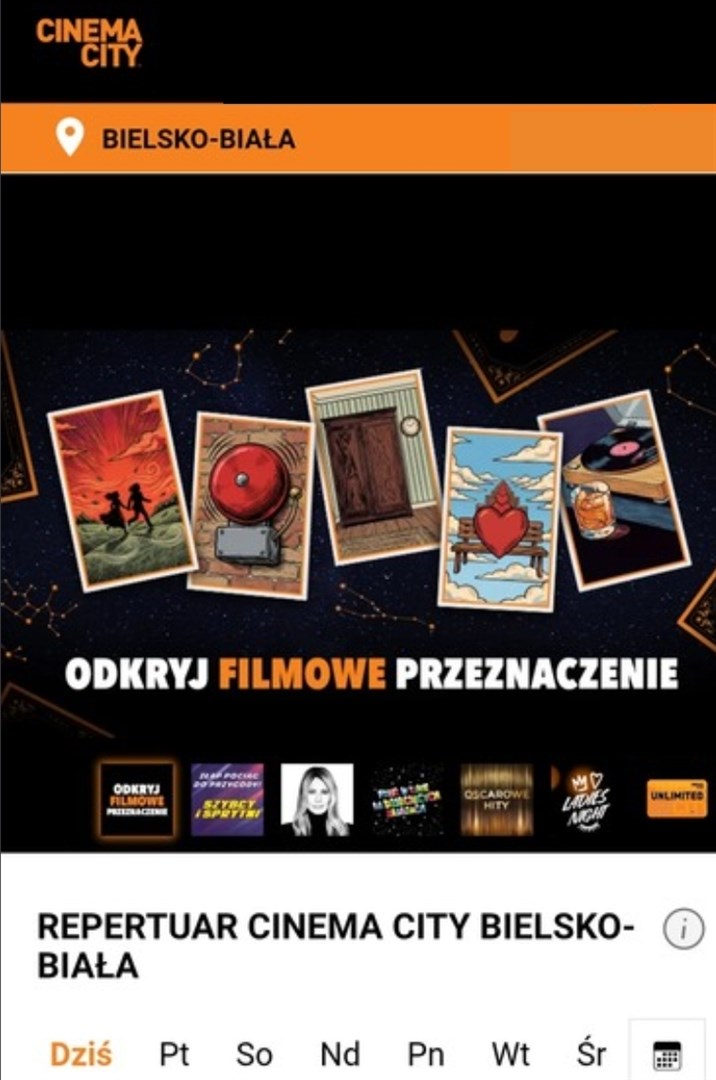 Cinema City | repertuar